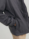 Jack & Jones Černá pánská lehká bunda s kapucí Jack & Jones Filo