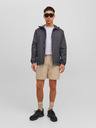 Jack & Jones Černá pánská lehká bunda s kapucí Jack & Jones Filo