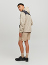 Jack & Jones Krémová pánská lehká bunda s kapucí Jack & Jones Filo