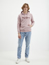 Pepe Jeans Růžová pánská mikina s kapucí Pepe Jeans Ryan