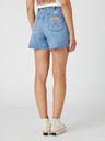 Wrangler Modré dámské džínové kraťasy Wrangler