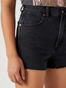 Wrangler Černé dámské džínové kraťasy Wrangler