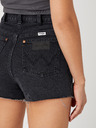 Wrangler Černé dámské džínové kraťasy Wrangler
