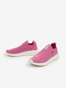 Geox Růžové holčičí slip on tenisky Geox