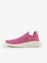 Geox Růžové holčičí slip on tenisky Geox
