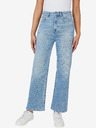 Pepe Jeans Světle modré dámské široké džíny Pepe Jeans Lexa