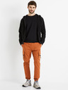 Celio Cihlové pánské cargo kalhoty Celio Dozip
