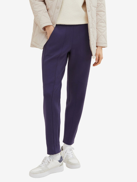 Tom Tailor Tmavě modré dámské kalhoty Tom Tailor