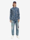 Scotch & Soda Tmavě modrá pánská vzorovaná košile Scotch & Soda