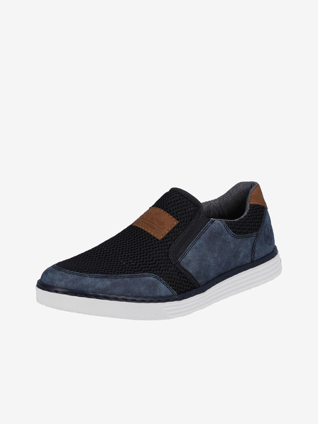 Rieker Tmavě modré pánské slip on tenisky Rieker