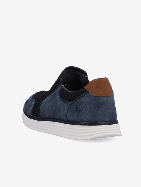 Rieker Tmavě modré pánské slip on tenisky Rieker