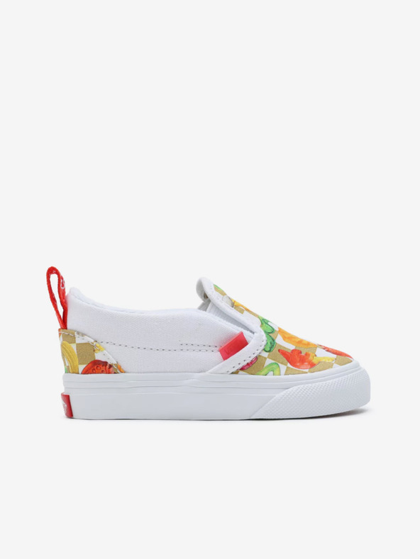 Vans Bílé dětské vzorované slip on tenisky VANS Haribo