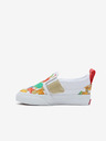 Vans Bílé dětské vzorované slip on tenisky VANS Haribo