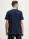 Tom Tailor Denim Tmavě modré pánské tričko Tom Tailor Denim