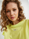 DKNY Světle zelené dámské tričko DKNY