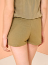 Orsay Khaki teplákové basic kraťasy ORSAY