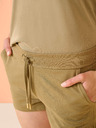 Orsay Khaki teplákové basic kraťasy ORSAY