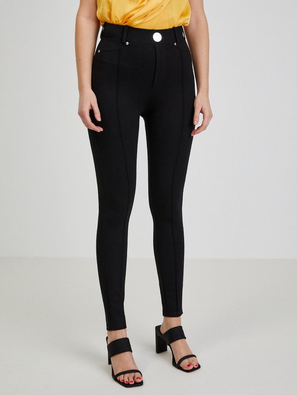 Orsay Černé dámské skinny fit kalhoty ORSAY