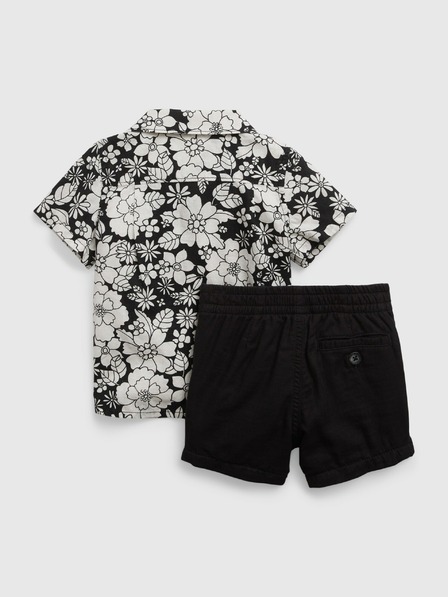 GAP Baby květovaný outfit set GAP