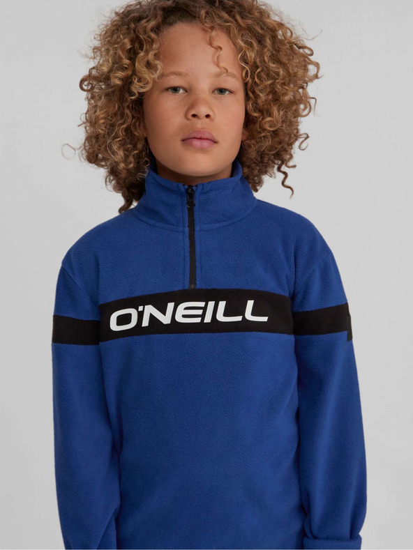 O'Neill Tmavě modrá klučičí flísová mikina O'Neill Colorblock