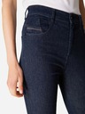 Diesel Tmavě modré dámské zkrácené skinny fit džíny Diesel Slandy