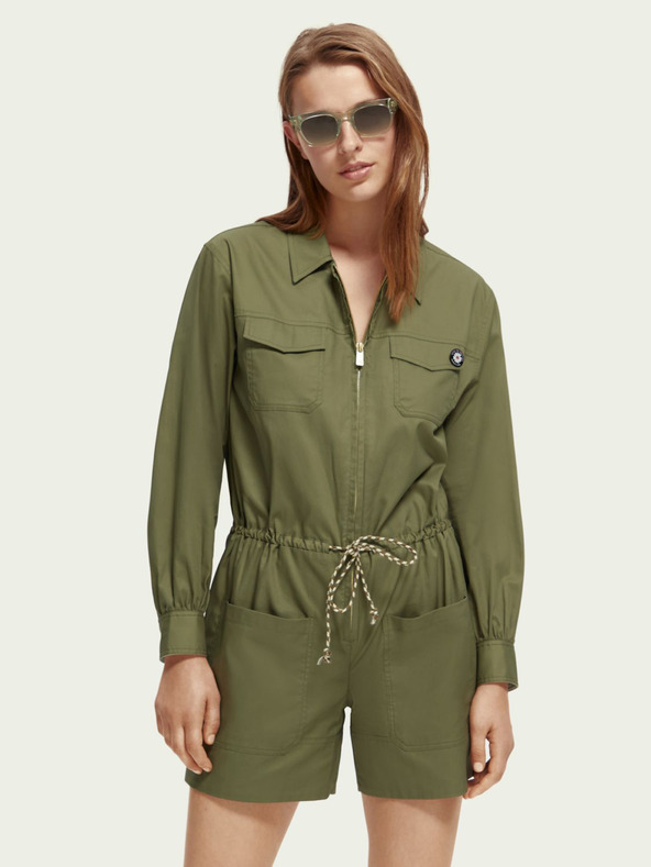 Scotch & Soda Khaki dámský overal Scotch & Soda