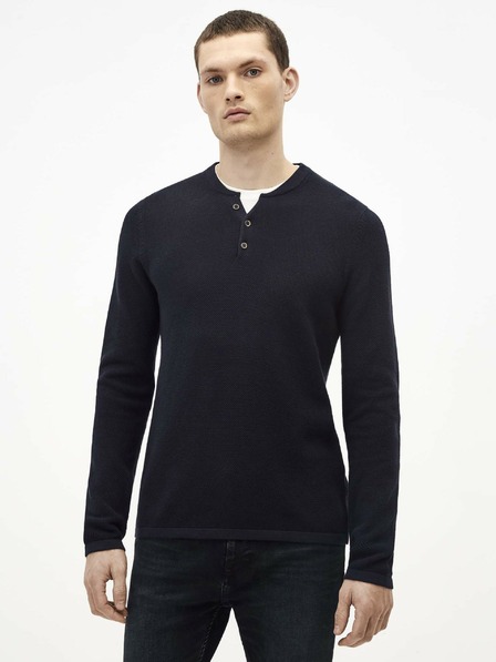 Celio Tmavě modrý svetr Celio Techillpic