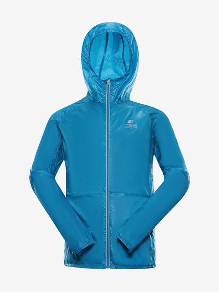 ALPINE PRO Pánská ultralehká bunda s impregnací ALPINE PRO BIK modrá
