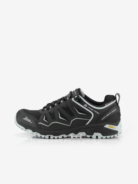ALPINE PRO Outdoorová obuv s membránou ptx ALPINE PRO GONAWE černá
