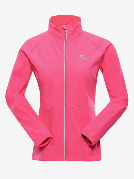 ALPINE PRO Dámská softshellová bunda s membránou ALPINE PRO MULTA růžová