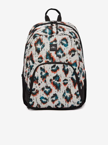 O'Neill Černo-béžový unisex vzorovaný batoh O'Neill WEDGE BACKPACK