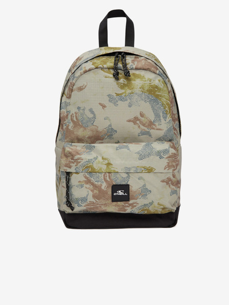 O'Neill Khaki vzorovaný batoh O'Neill COASTLINE MINI BACKPACK