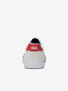 Jack & Jones Bílé pánské tenisky s detaily v semišové úpravě Jack & Jones Uston