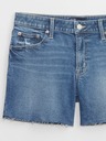 GAP Džínové kraťasy Mid Rise Distresset GAP