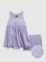 GAP Baby šaty s kraťasy Mix & Match GAP