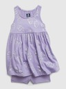 GAP Baby šaty s kraťasy Mix & Match GAP