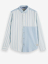 Scotch & Soda Modro-bílá pánská pruhovaná košile Scotch & Soda