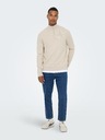 ONLY & SONS Modré pánské straight fit džíny ONLY & SONS Savi