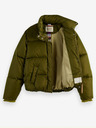 Scotch & Soda Zelená dámská prošívaná bunda Scotch & Soda
