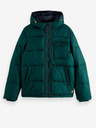 Scotch & Soda Tmavě zelená pánská zimní bunda Scotch & Soda