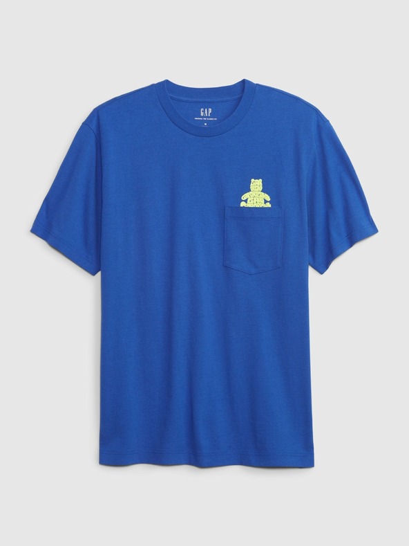 GAP Tričko s medvídkem Unisex GAP