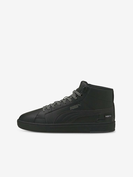 Puma Černé unisex kotníkové tenisky Puma Serve Pro Mid