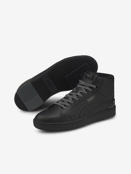 Puma Černé unisex kotníkové tenisky Puma Serve Pro Mid