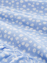 Tom Tailor Denim Bílo-modré dámské květované šaty Tom Tailor Denim