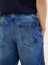Tom Tailor Denim Tmavě modré pánské džínové kraťasy Tom Tailor Denim