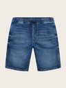 Tom Tailor Denim Tmavě modré pánské džínové kraťasy Tom Tailor Denim