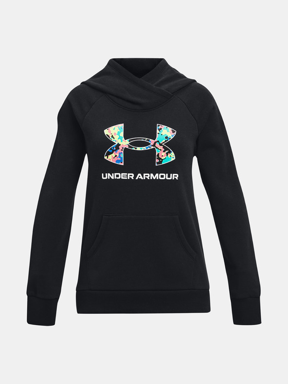 Under Armour Dívčí mikina Under Armour Rival Logo Hoodie