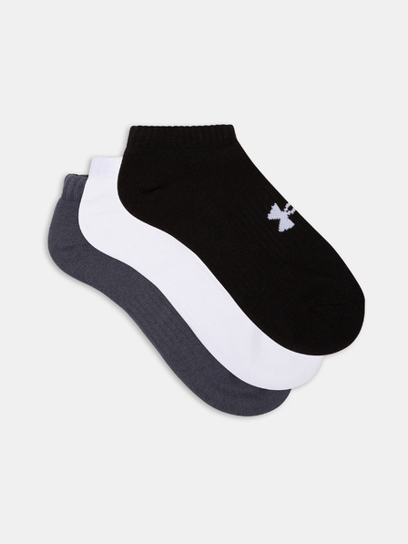 Under Armour Core No Show Ponožky 3 páry