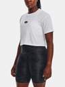 Under Armour Dámské tričko Under Armour UA BRANDED LOGO CROP SS