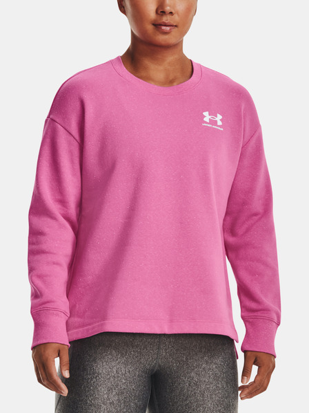 Under Armour Dámská mikina Under Armour Rival Fleece Oversize Crew
